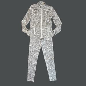 J. McLaughlin Libby Leggings Small + Athletic Jacket XS